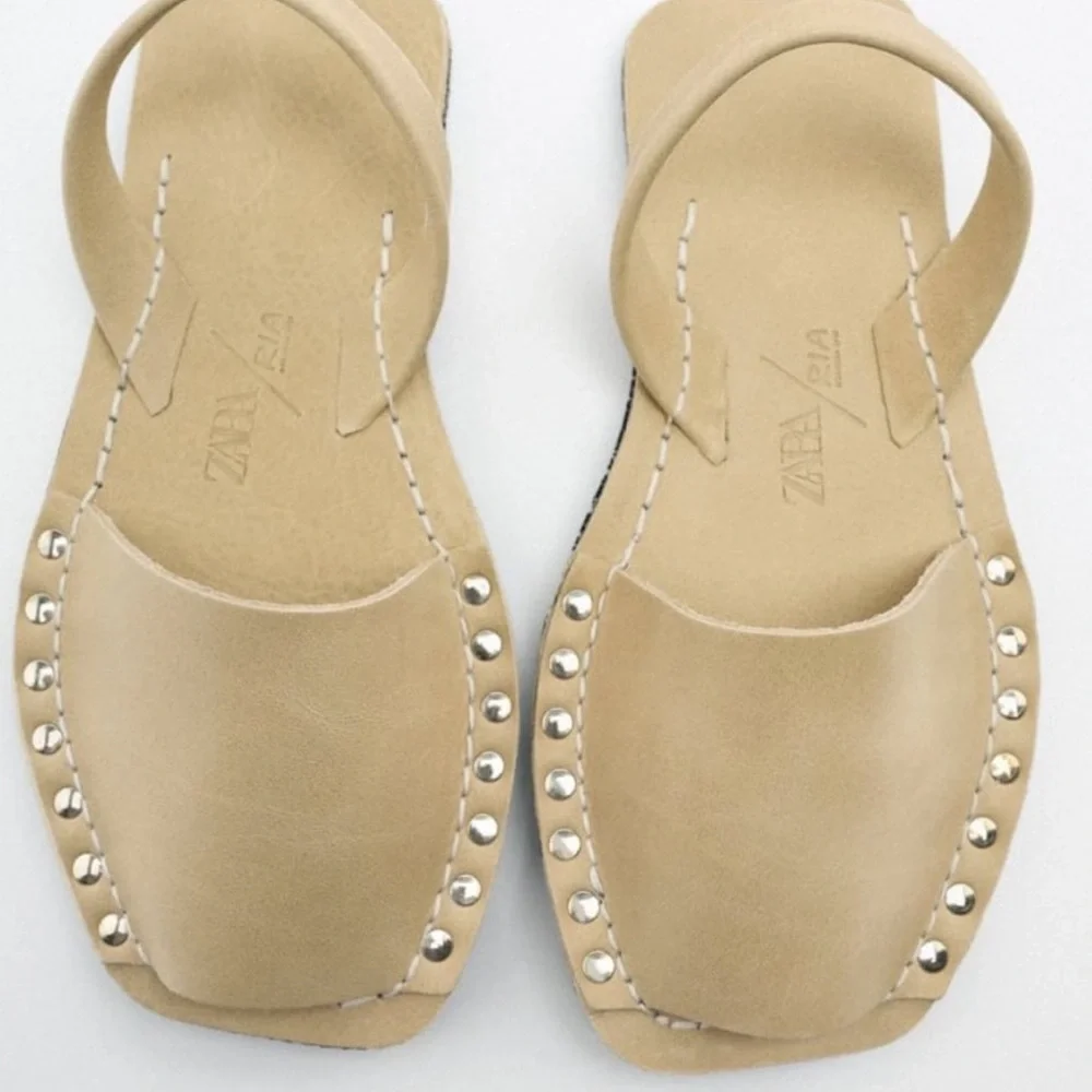 Zara RIA collaboration Leather sandals Spain artisan made, limited editi… - Picture 2 of 6